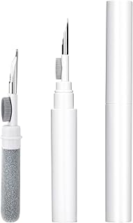 AUXSOUL Cleaning Kit for Airpod, Earbuds Cleaner Kit 3 in 1 Portable Multifunctional Cleaning Pen Tool with Soft Brush Remove Ear Wax Dirt for Earphone Headphones Phones Camera Lens