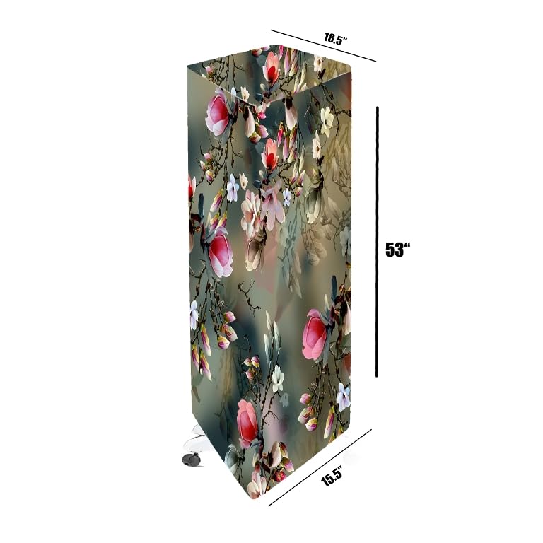 Image of Cooler Cover Compatible for Symphony Diet 50i 50-Litre Air Cooler Waterproof, Dustproof, Size (HxWxD) 134.62X47X39.37 Cm, Green.