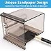 AFMAT Long Point Pencil Sharpener, 8-20mm Long Pencil Nibs, Self-Feed & Adjustable Pencil Sharpness, Artist Pencil Sharpener Manual for φ6-8.2mm Charcoal/Art/Drawing/Sketching/Colored Pencils