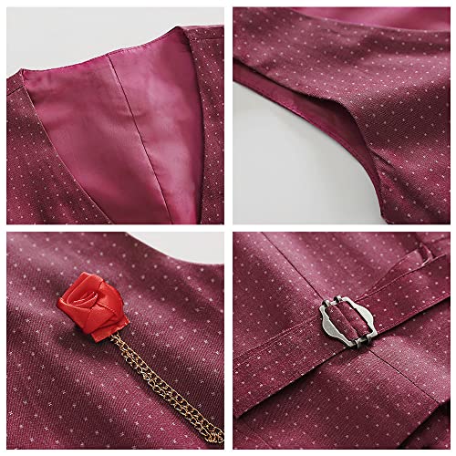 Image of Nwada Boys Suit Toddler Dress Clothes Shirt with Bow Tie, Dress Pants Sets Kids Gentleman Outfit suits