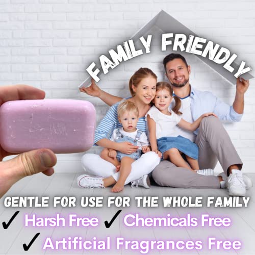 Tinoq Baby Sensitive Skin Natural Shampoo Soap Bar & Body Wash For Baby Bath With Organic Ingredients Relaxing Lavender Oil & Oatmeal Paraben & Fragrance-Free Ecofriendly Packaging Zero Waste 3X4Oz #TOP3