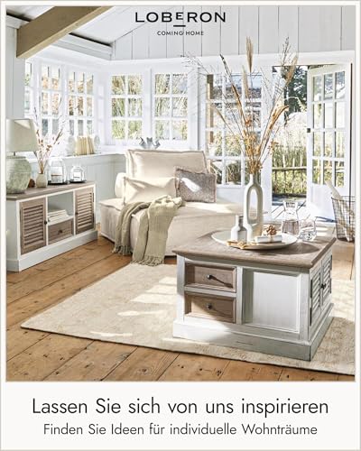 Loberon Deko Hase Sweety | Figur Ostern | Tierfigur Aus Polyresin | Handbemalt Mit Liebevollen Details | 30,5 cm, Creme