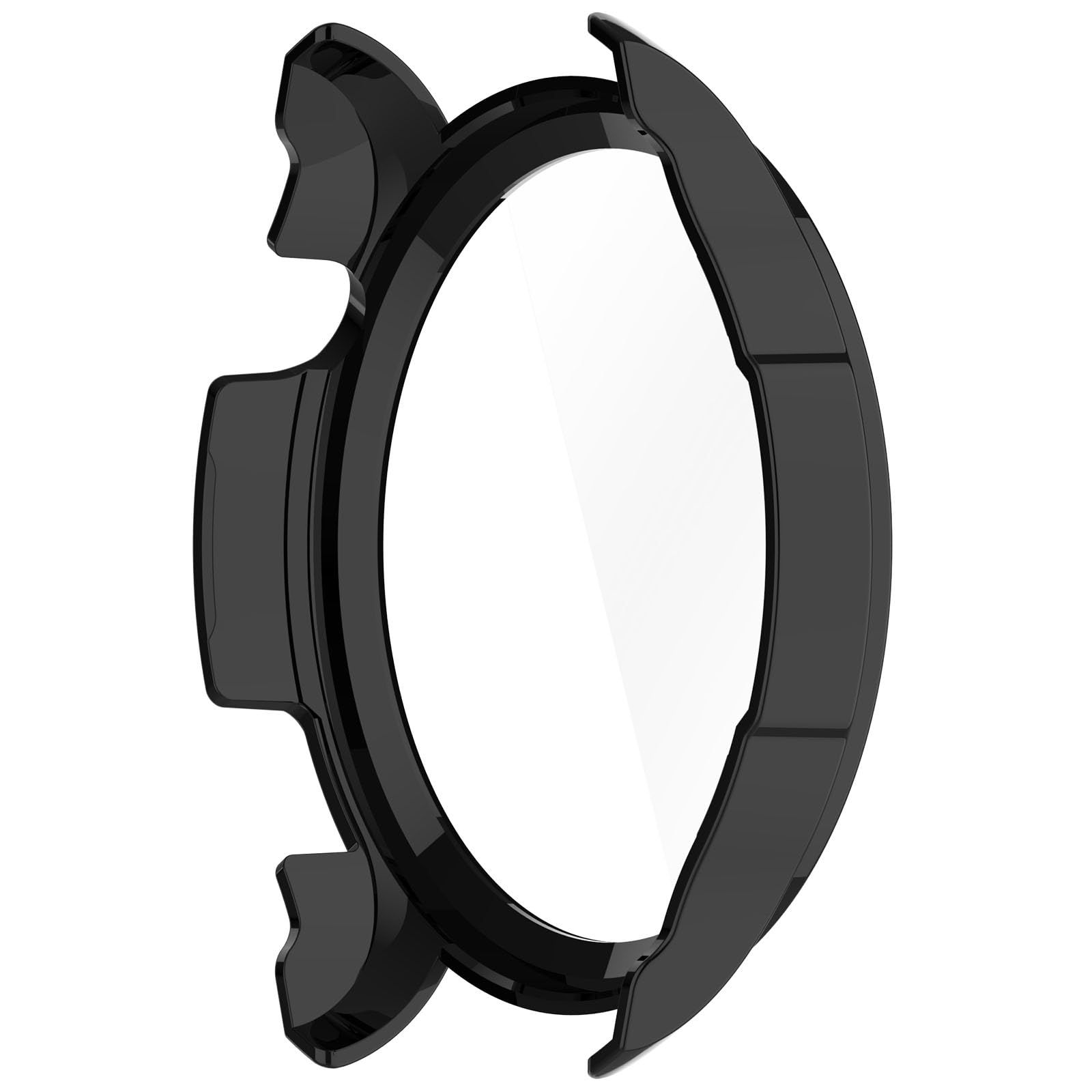 GIOPUEY Case Compatible with Amazfit Balance, Glass Protective Film + Hard Plastic Bezel, Amazfit Balance Cover - black - Image 3