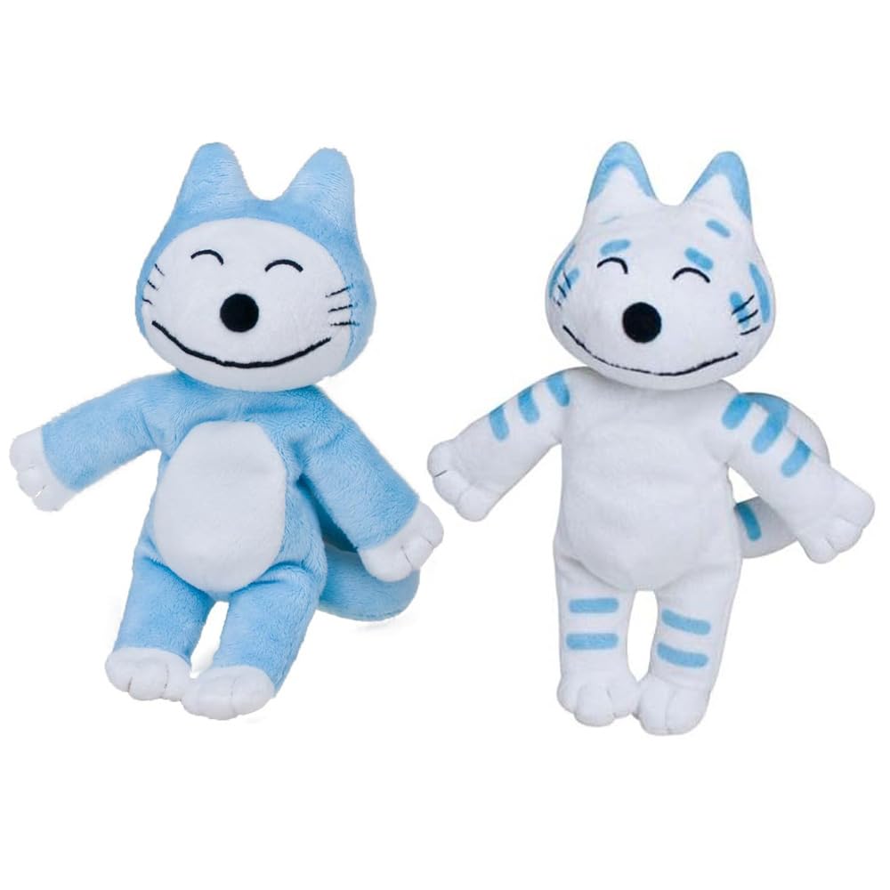 Amazon.co.jp: 11ぴきのねこ ぬいぐるみ 2種セット （ブルー＆トラネコ