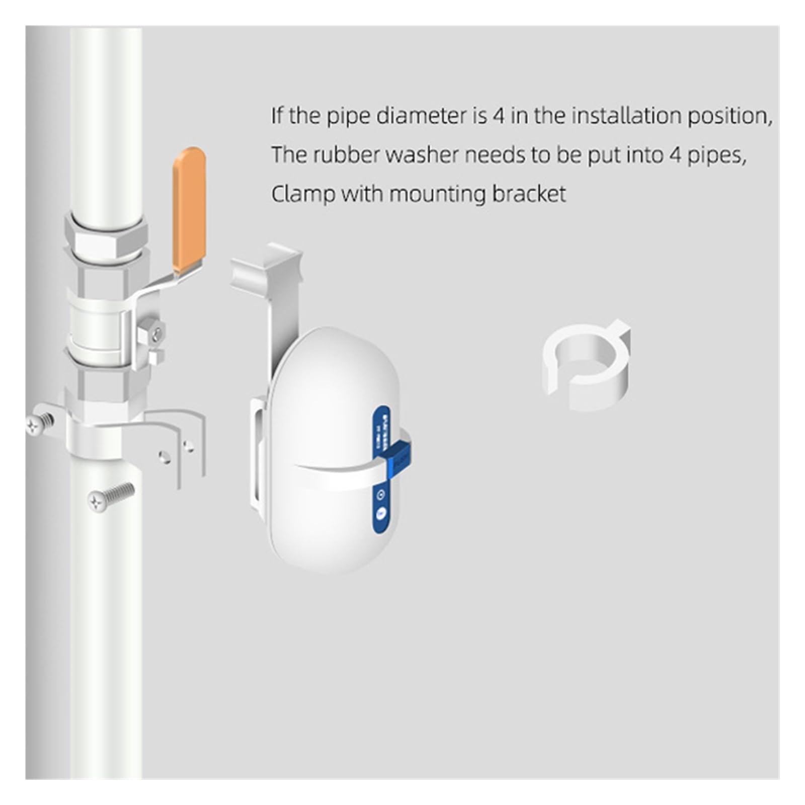 WiFi Tuya Zigbee Válvula De Agua Válvula De Gas Inalámbrica Temporizador De Jardín Uso Tuya Smartlife App Control Remoto 1/2 "3/4" DN15 DN20 Tubería (Color : Zigbee)