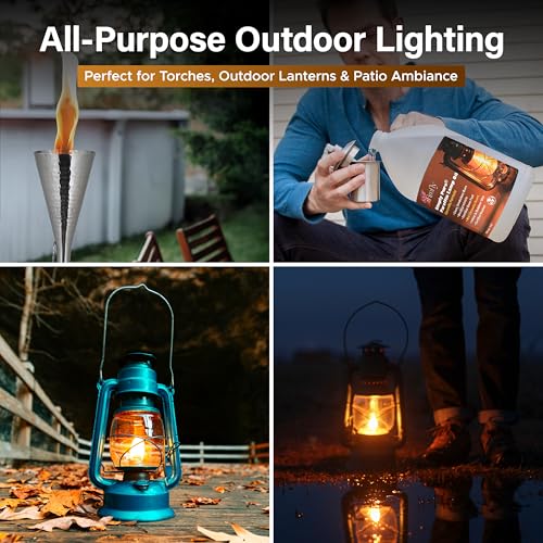 Image of Firefly - Citronella Paraffin Lamp Oil 1 Gallon - Indoor Smokeless Fuel