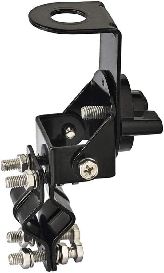 Bingfu Vehicle CB Radio Mobile Radio Antenna Mirror Mount Bumper Roof Rack Pole Mount Fixed Bracket for Car Truck CB Radio VHF UHF Ham Radio Amateur Radio Mobile Radio Antenna SO239 Female Connector