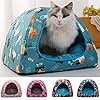 SLATIOM-Bed-For-Portable-Pet-Small-Dog-House-Kittens-Basket-Cushion-Pillow-Mat-Tent-Removable-Puppy-Nest-Cave-Cats-Beds-Color-C-Size-XL SLATIOM Bed - Comfortable and Stylish Pet Beds for Your Furry Friend