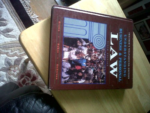 Understanding business & personal law 0028006488 Book Cover