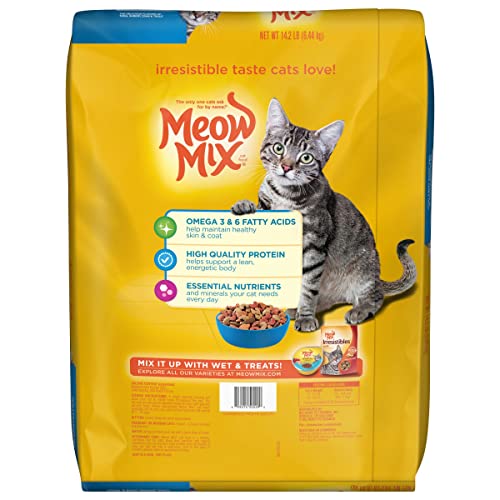 Meow Mix Seafood Medley Dry Cat Food, 14.2 Pounds #TOP2