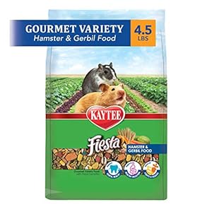 Kaytee Fiesta Pet Hamster And Gerbil Food, 4.5 Pound