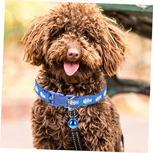 Collar ajustable para mascotas Angoily pack de 24 piezas con cascabel 3