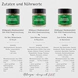 Hallingers Genuss Manufaktur Wild-Grillgewürze Geschenkset – 3 würzige Gewürze für Wild & Grillgerichte in edler Wunderdose, Gewürze Set 'Waidmannsheil', Geschenkidee für Jäger & Grillfans Weihnachten