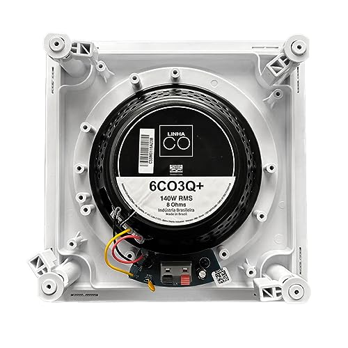 Arandela Quadrada JBL 6CO3R+ 140W Branca - PAR / 2