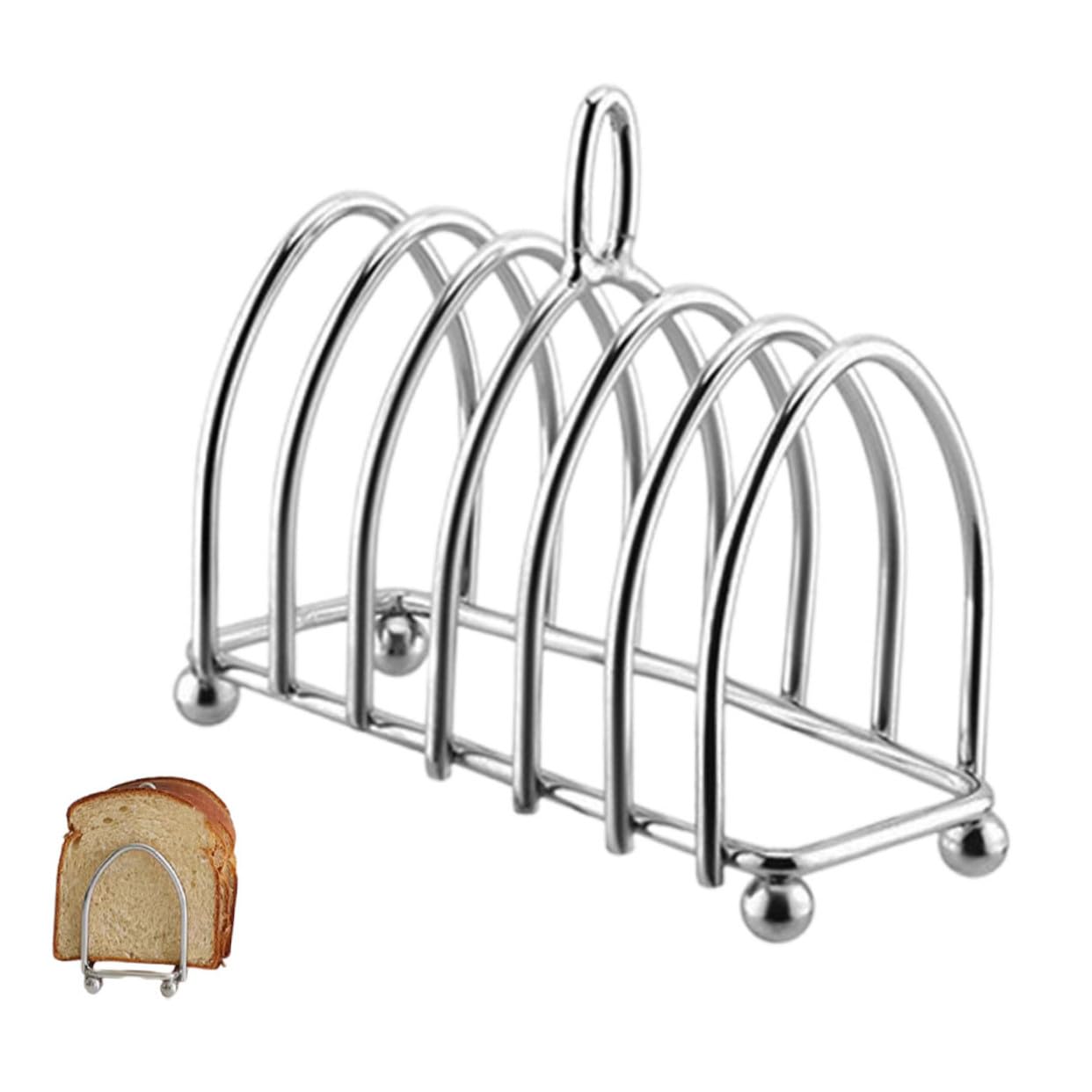 Porte-toasts en acier inoxydable COLLBATH, stop au pain mou au restaurant