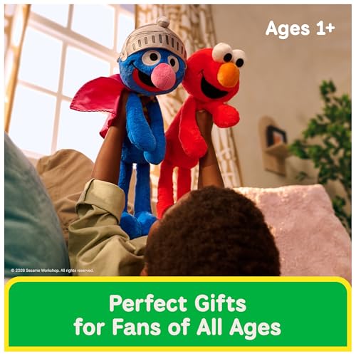 GUND Sesame Street Super Grover Toothpick 15-Inch Plush Toy, Ages 1+ - image 8