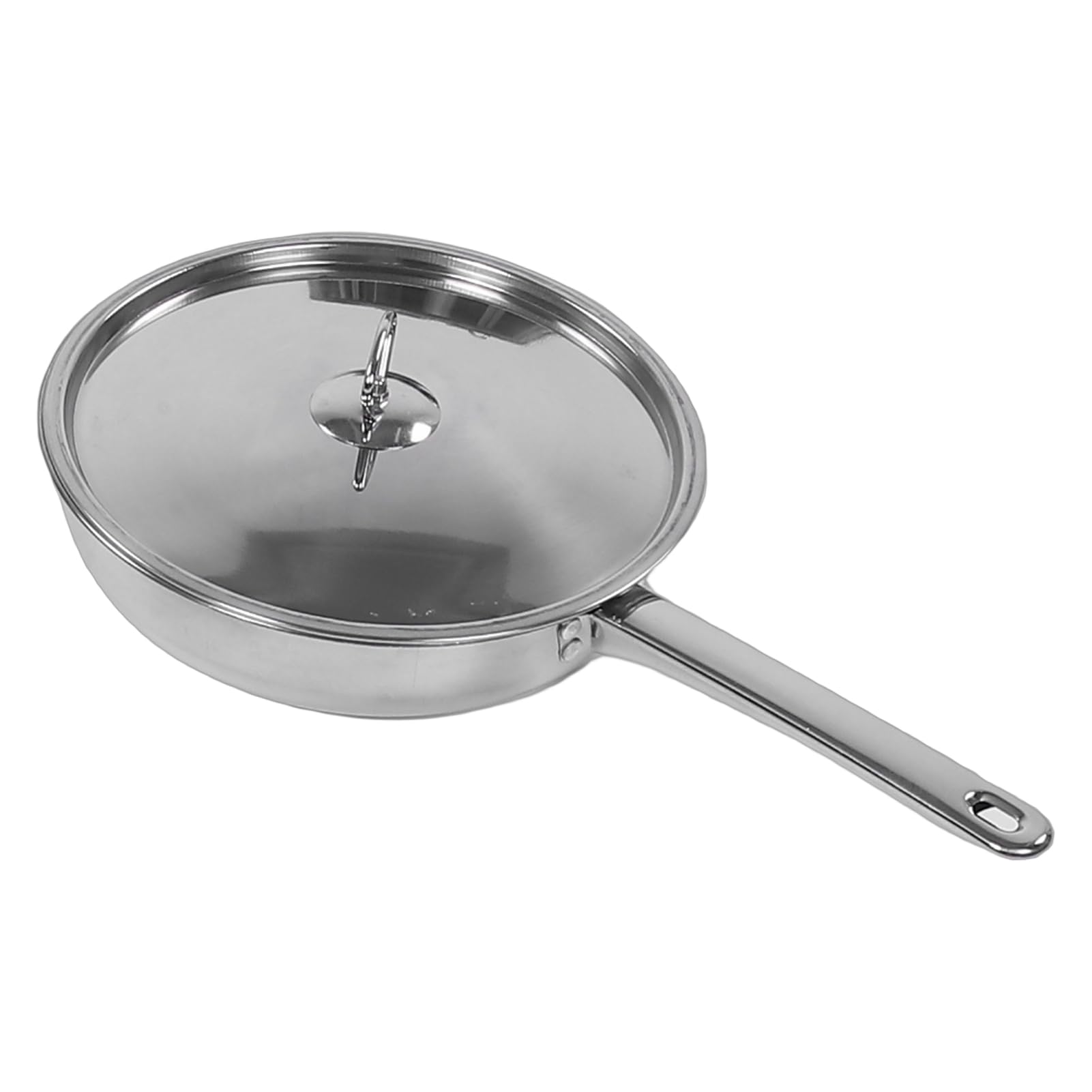 Sonew Juego de Utensilios de Cocina Profesionales de Acero Inoxidable – Juego de Ollas y Sartenes de Cocina de 12 Piezas con Tapas y Utensilios para Estufa de Gas/eléctrica/inducción –
