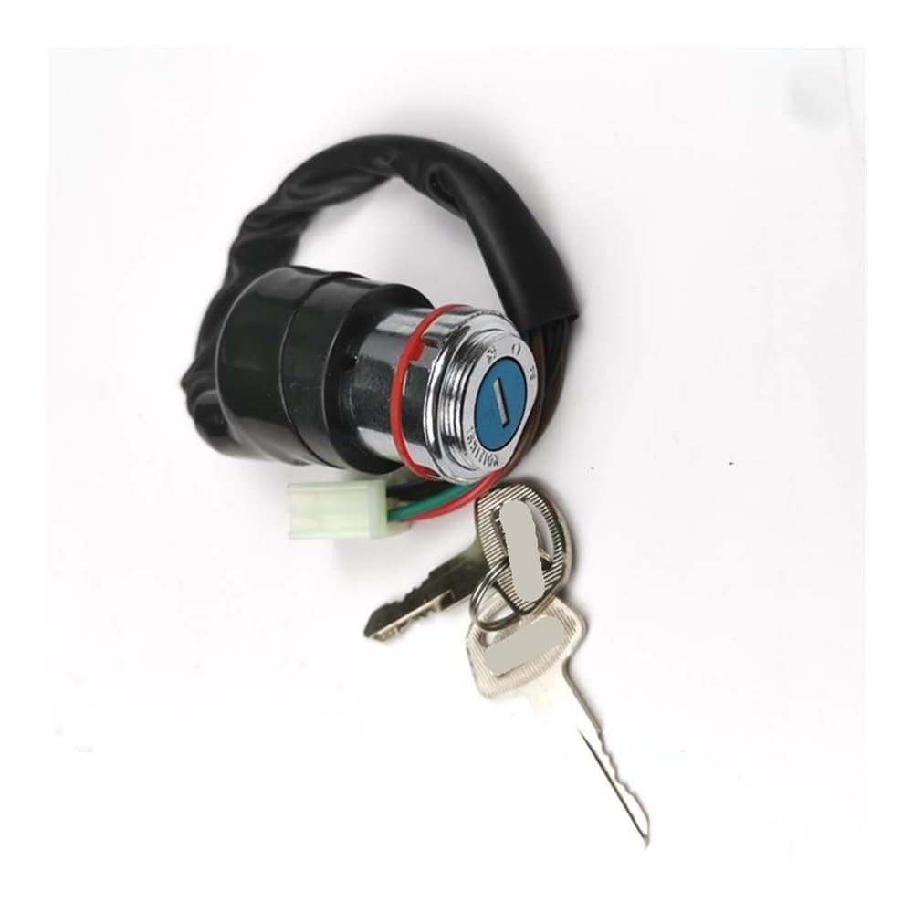 Cerradura de contacto de 6 cables bombín de encendido para motocicleta GN125 125cc