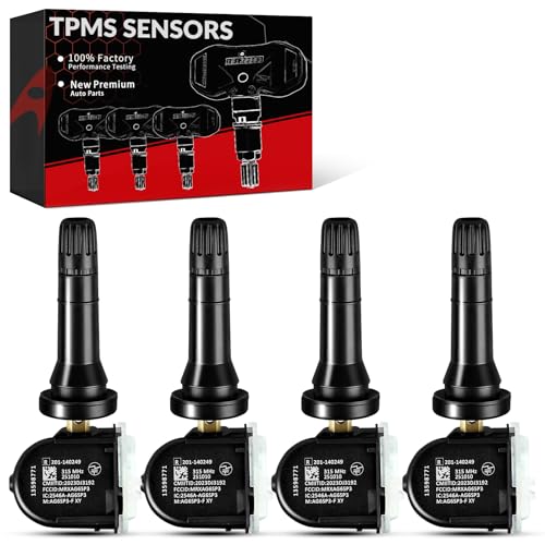AOTPAT Pre-Programmed GM TPMS Sensor 315Mhz, 4Pcs