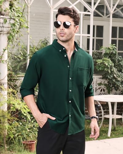La mejor comparación de Camisas casual para Hombre disponible en línea. 12 Camisas casual para Hombre marca Alimens & Gentle (3)