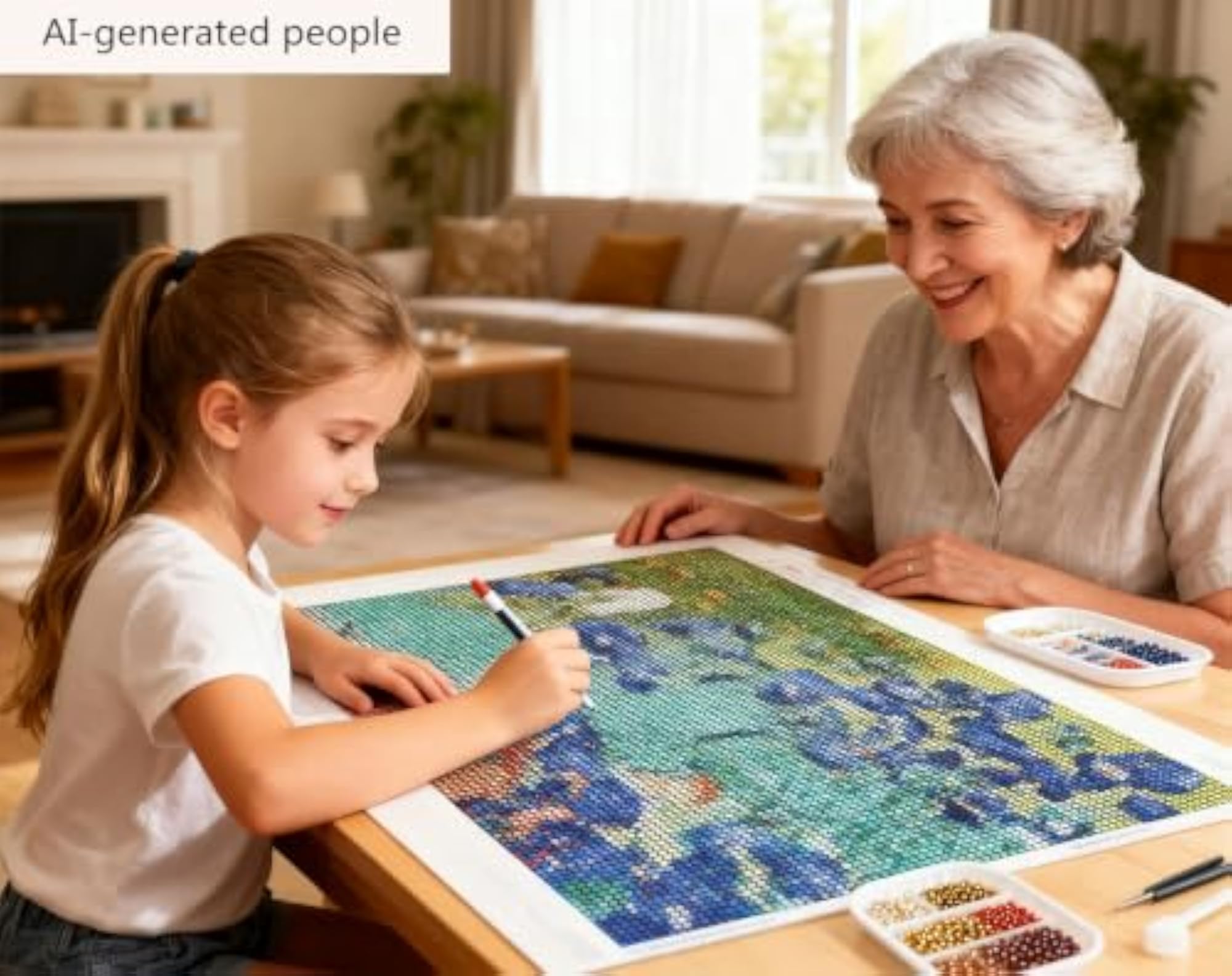 Diamond Art Kits for Adults & Teens, 30x40cm