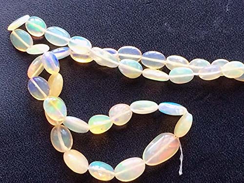 Fil perles opale de Welo naturelle idée cadeau idéal pour créatrice bijoux