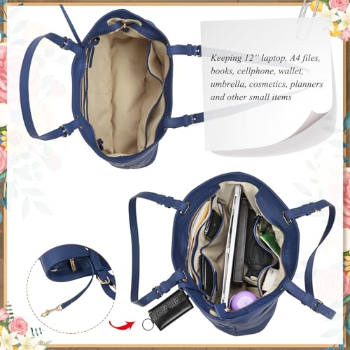 Image of Banuce Large Capacity Leather Tote Bag for Women Shoulder Satchel Purses and Handbags Hobo Bag