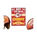 Party Animal NFL Kansas City Chiefs Embossed Metal Sign, 14-1/2 x 11-1/2-Inch