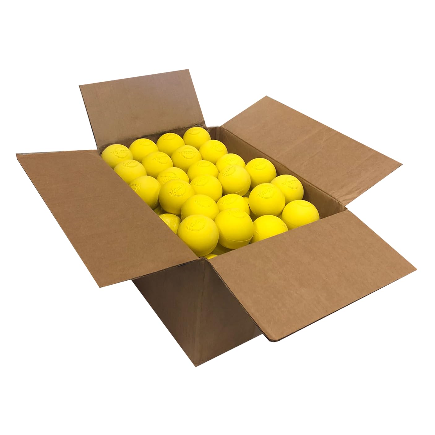 Velocity Lacrosse Balls - 60 and 120 Packs - for Practice, Official NFHS and College Approved Size