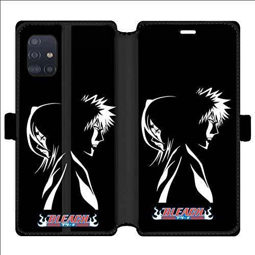 Cokitec RV Leather Wallet Case for Samsung Galaxy A51 Manga Bleach Duo