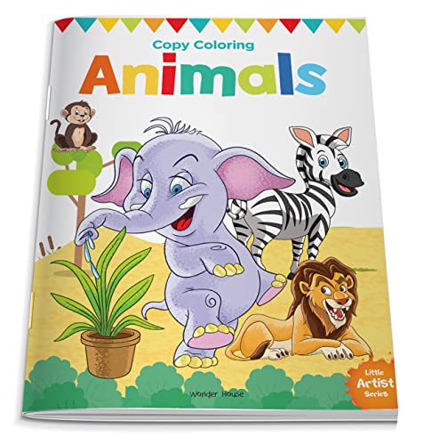 Image of Little Artist Series Animals: Copy Colour Books
