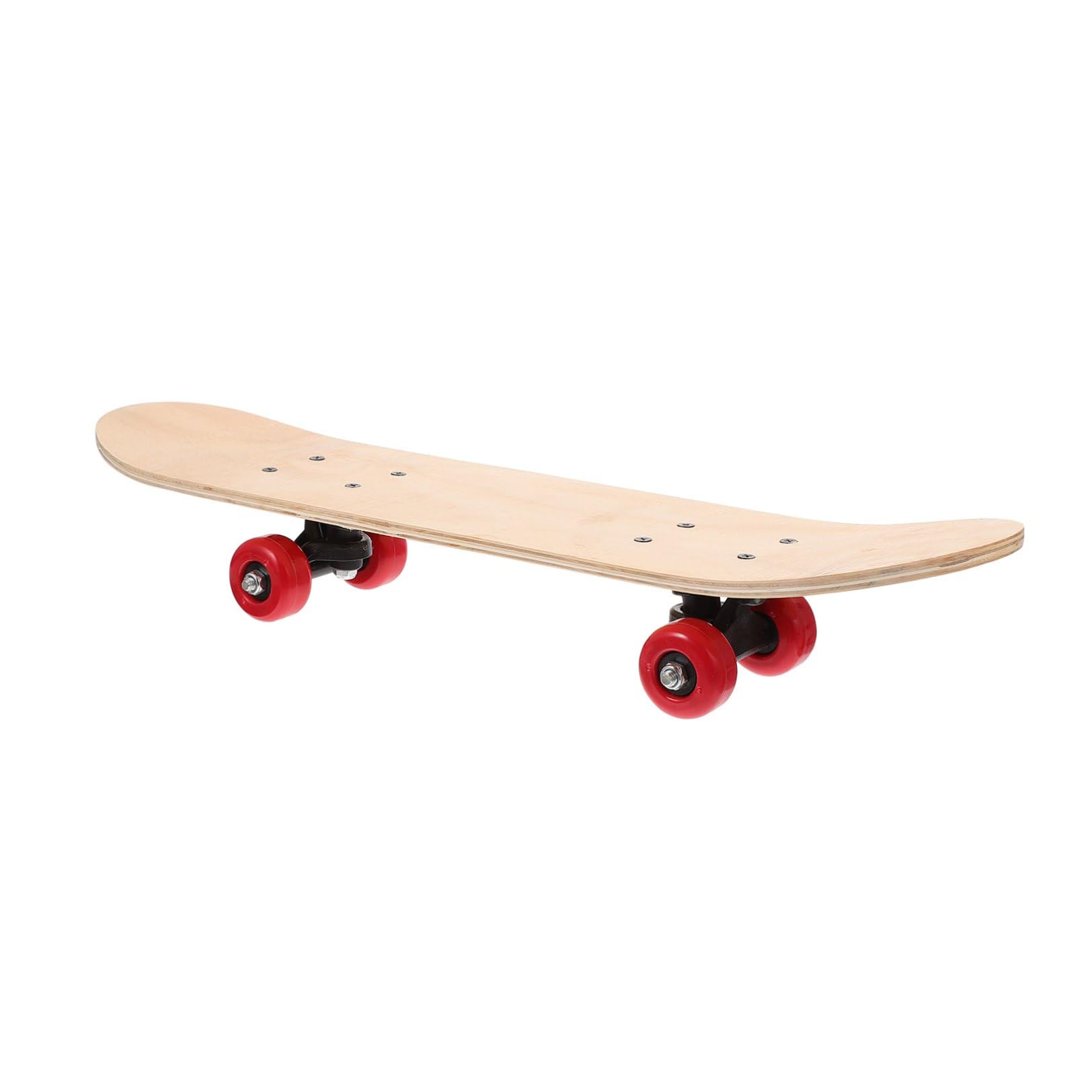 VICASKY Graffiti DIY Skateboard Marron en Bois, Acier Inoxydable et PVC