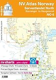  NO 6 NV.Atlas Norge Sørvestlandet Nord - Stavanger til Haugesund [ Seekarten Papier und digital]