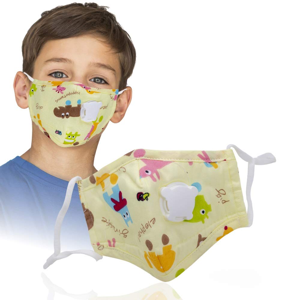 ECO365 Ultra Soft Anti Pollution Child Mask with PM2.5 Filters- Pink