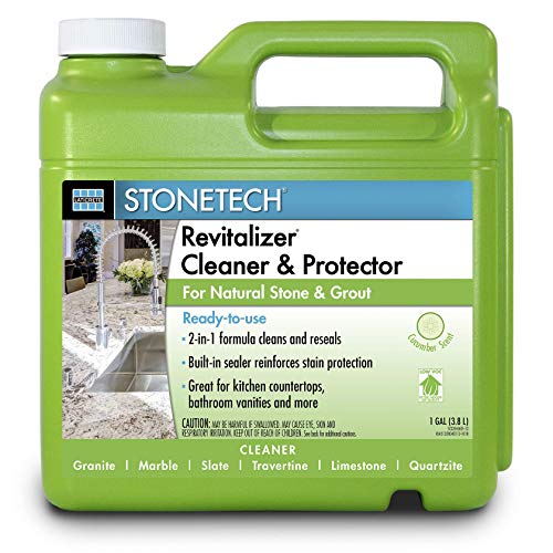 StoneTech RTU Revitalizer, Cleaner & Protector for Tile & Stone, 1-Gallon (3.785L), Cucumber Scent