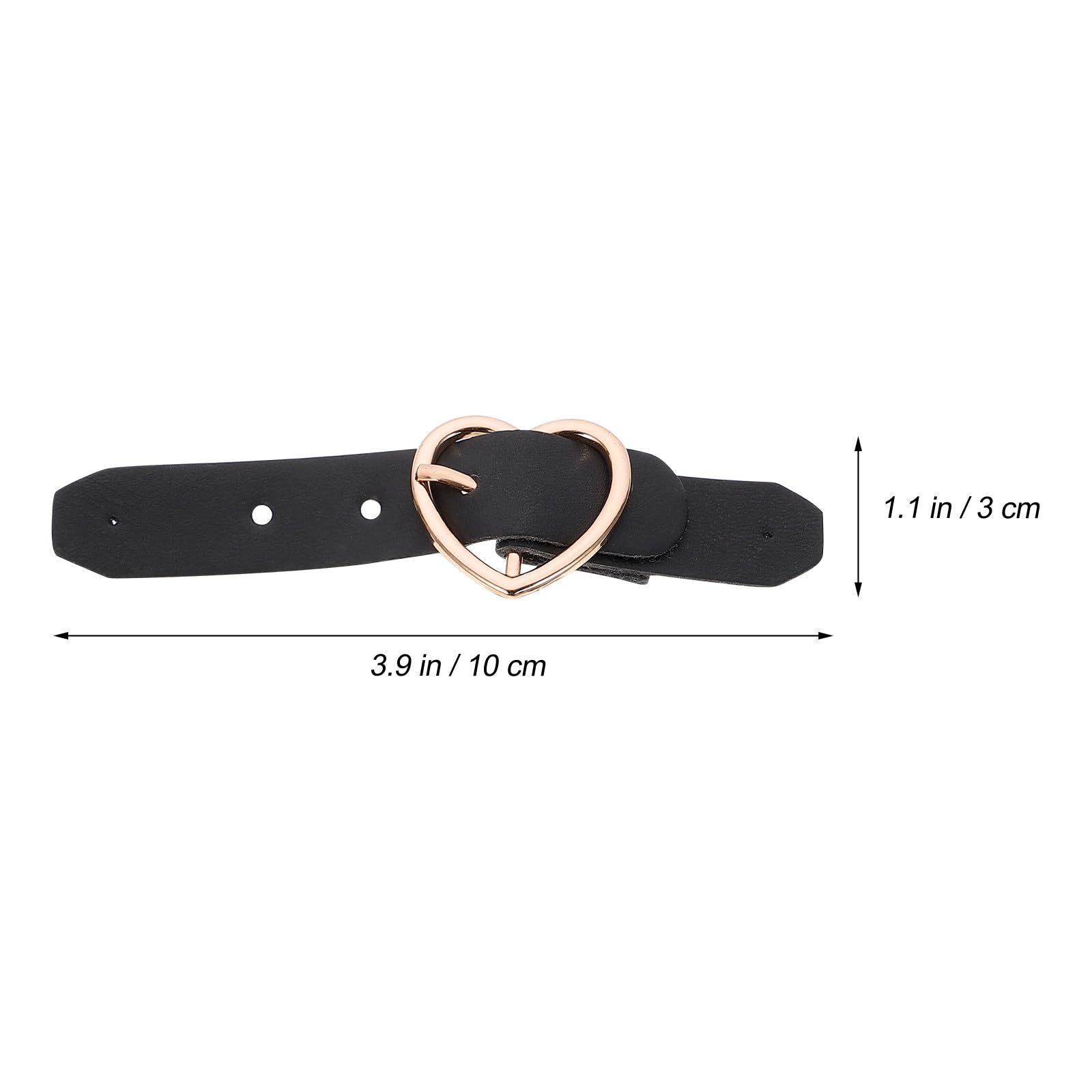3 Stück Leder Schnallen für Plisseerock mit Seitlicher Pu Metall Dekoration Rostfrei und Stilvoll für Selbstgemacht Liebhaber und Faltenrock Zubehör