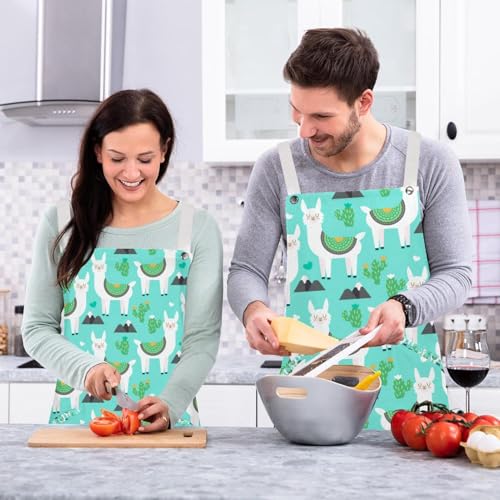 Tablier de serveuse et cuisine lot de 2 pour nettoyage bistrot bar