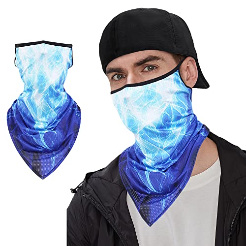 Kingree Balaclava Ski Mask, Motorcycle Helmets Liner Neck Gaiter, Quick-Dry Half Masks #TOP1