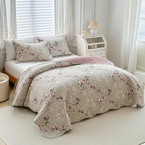 Kit Cobre Leito Colcha Solteiro 2Pç Dp Face 150 Fios Itália Arabesco