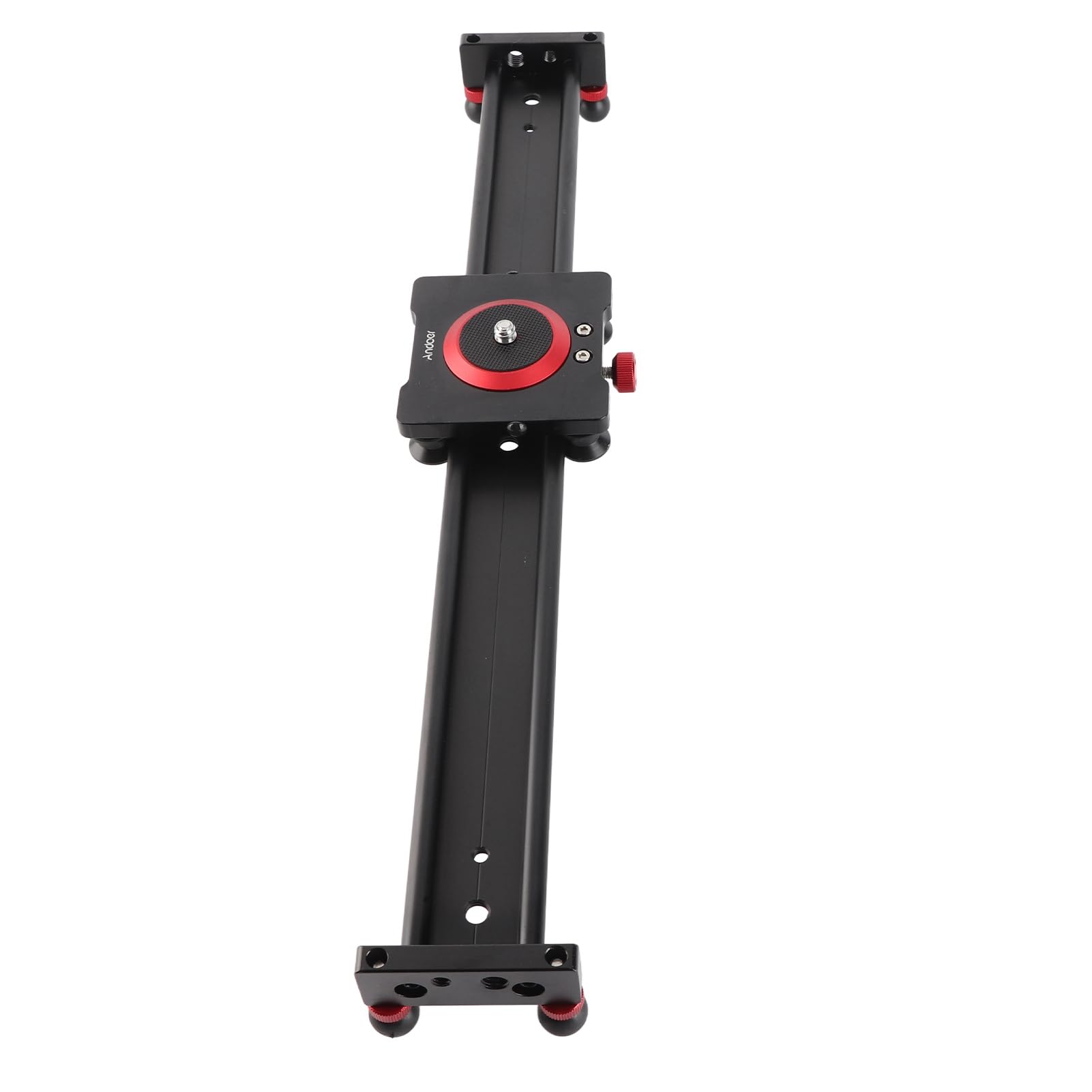 40 Cm/16 Pollici in Lega di Alluminio per Fotocamera Slider Video Stabilizzatore Binario per Fotocamera DSLR Videocamera DV Fotografia di Film, Carico Fino a 11 Libbre