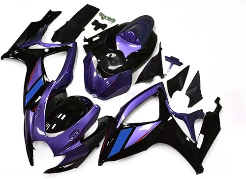 Miniatura 2 de FLPRO Kit de carenado de inyección para Suzuki 2006 2007 GSXR 600 GSXR750 K6 06 07 GSXR 600 GSXR 750 ABS Carrocería de motocicleta de plástico