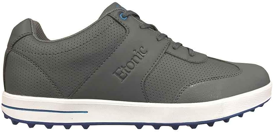 Etonic New Mens Comfort Hybrid Waterproof Golf Shoes Grey/Blue Sz 11.5 W