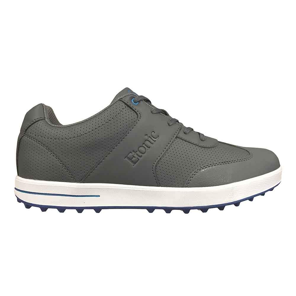 New Mens Comfort Hybrid Waterproof Golf Shoes Grey/Blue Sz 10.5 W