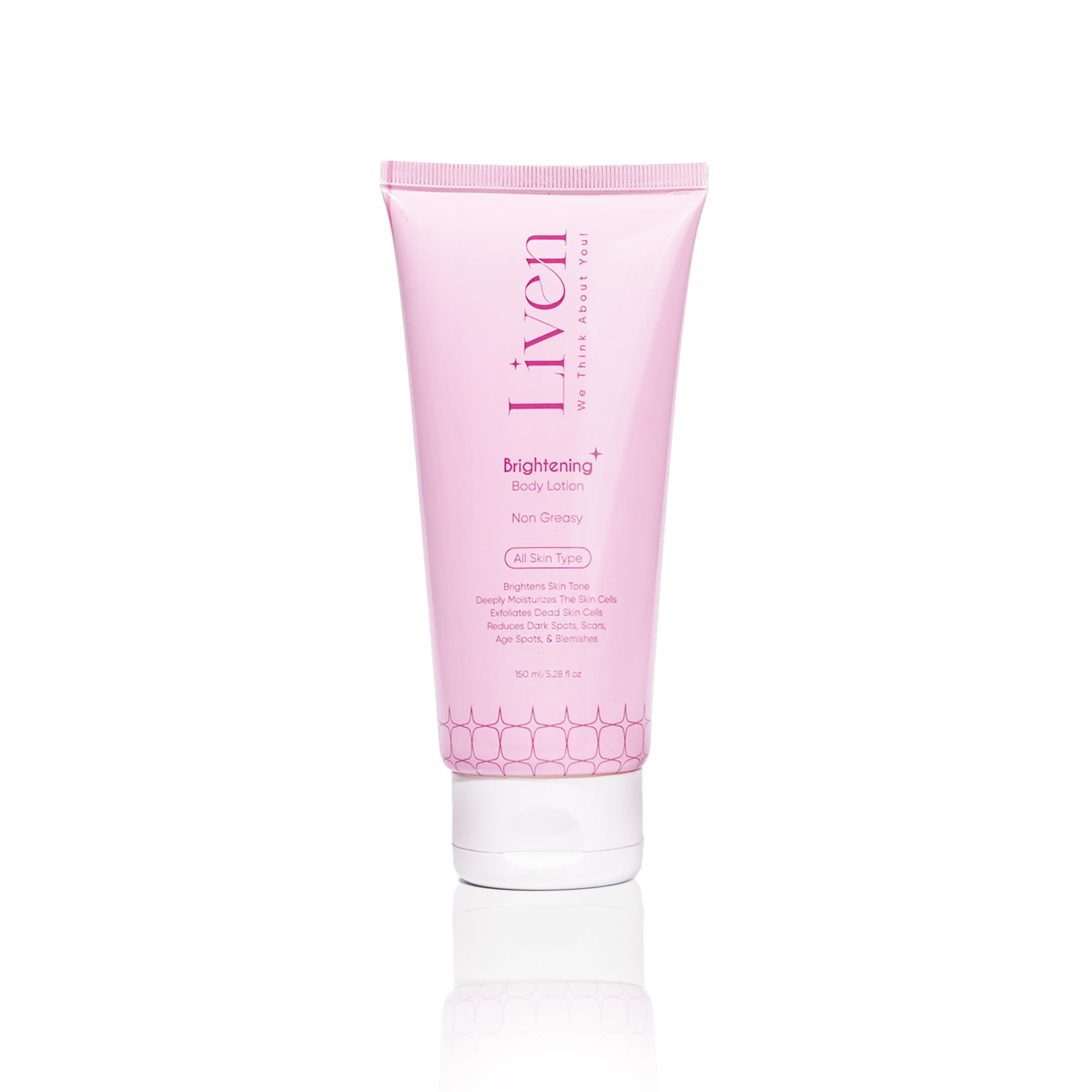 Brightening Body Lotion + SPF 30 - (Non-Greasy) Remove Dark Spots and Brightens Skin Tone (Kojic Acid & L- Glutathione)