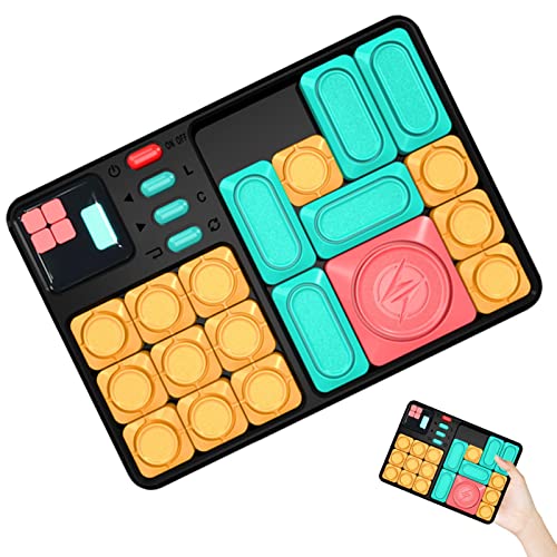 Puzzle sliding plástico que estimula el pensamiento lógico en niños de 3 años