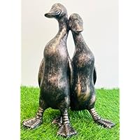 My Square Mile Vintage Duck Garden Ornament Outdoor/indoor Statue Sculpture Pair Of Love Ducks Gift
