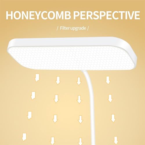 Miniatura 5 de Lámpara de escritorio LED con 3 modos de color  Luz de estudio de atenuación continua para oficina en casa, luz de escritorio pequeña y lámpara de