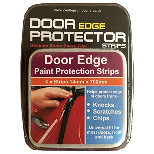 Castle Promotions Door Edge Protector Strips - Pack of 4
