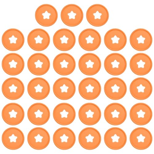 Disques de reliure plastique PATIKIL 35mm orange pour carnet et grand planificateur DIY