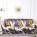 Wygodne pokrowce na sofę - mikro wodoodporny salon Home Printed Sofa Cover, uniwersalny szezlong, pokrowiec na kanapę typu ciemnofioletowy kwiat, 3, siedzenie 190,230 cm FWEOOFN